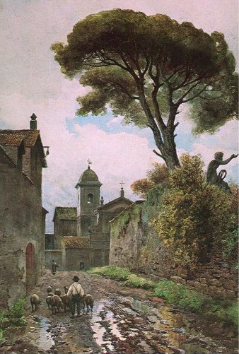 Ettore Roesler Franz, Vicolo de San Nicolo da Tolentino